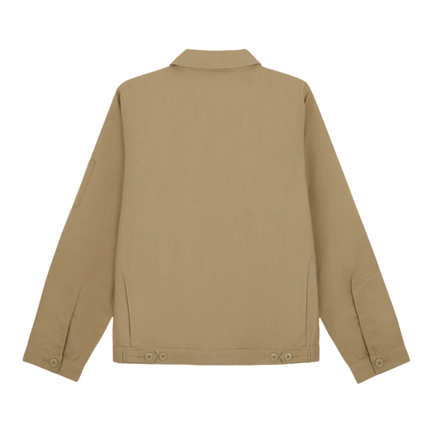 Casaco unissexo Dickies Unlined Eisenhower em Khaki. Foto da parte de trás.