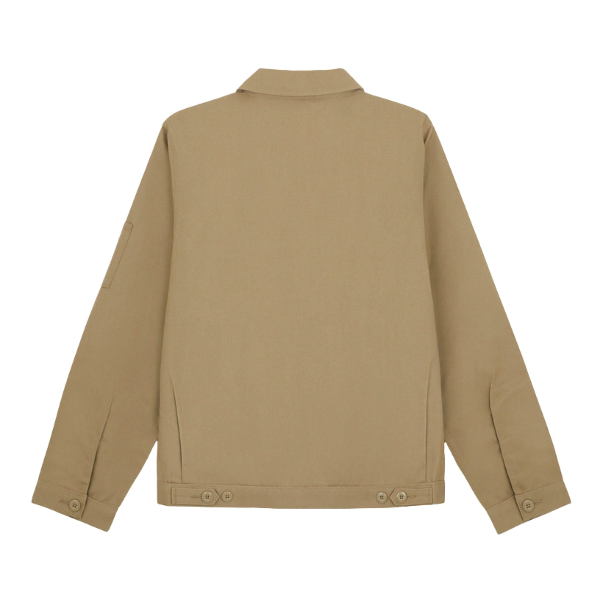 Casaco unissexo Dickies Unlined Eisenhower em Khaki. Foto da parte de trás.