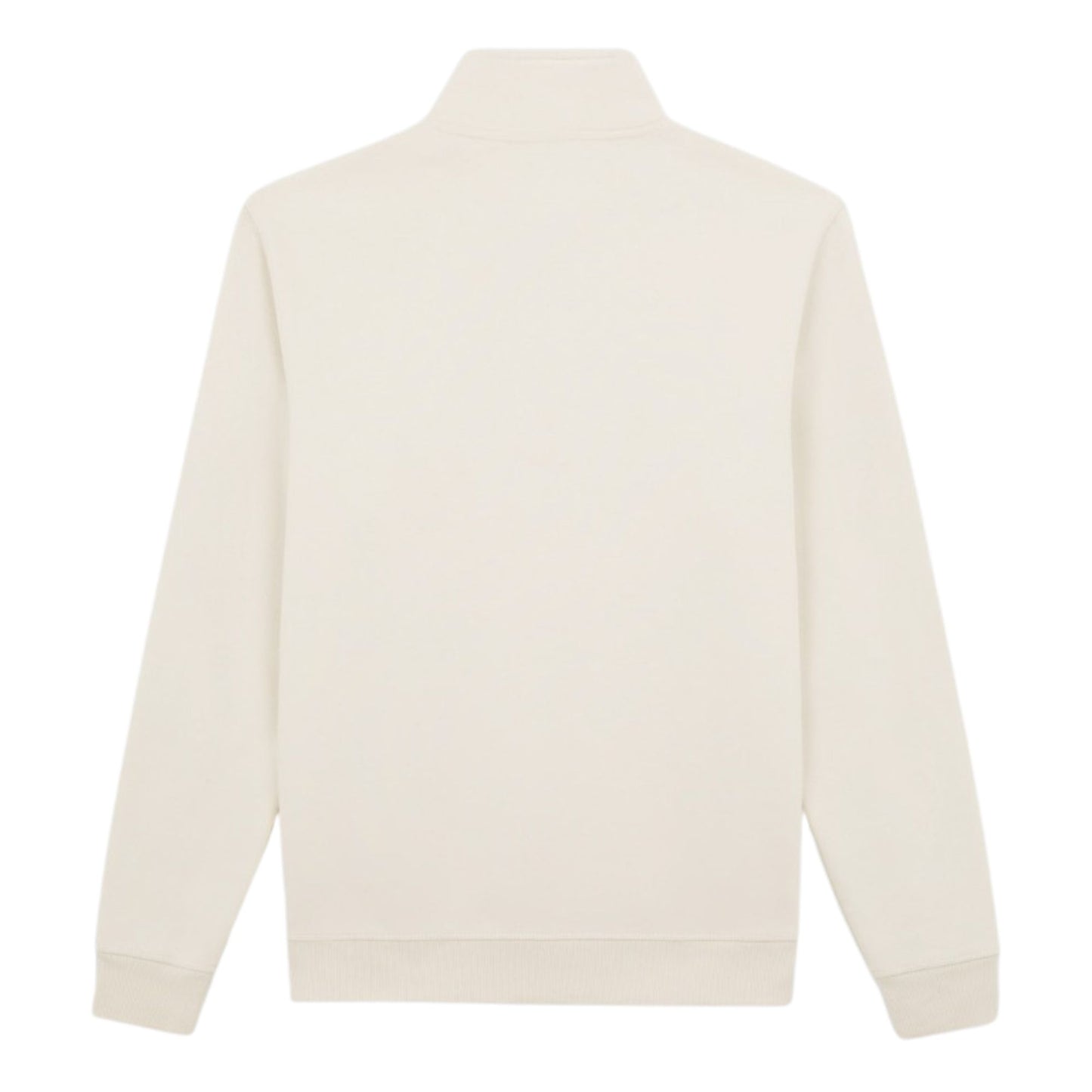 Sweat para homem Dickies Oakpoart Quarter Zip em Whitecap Grey. Foto da parte de trás.