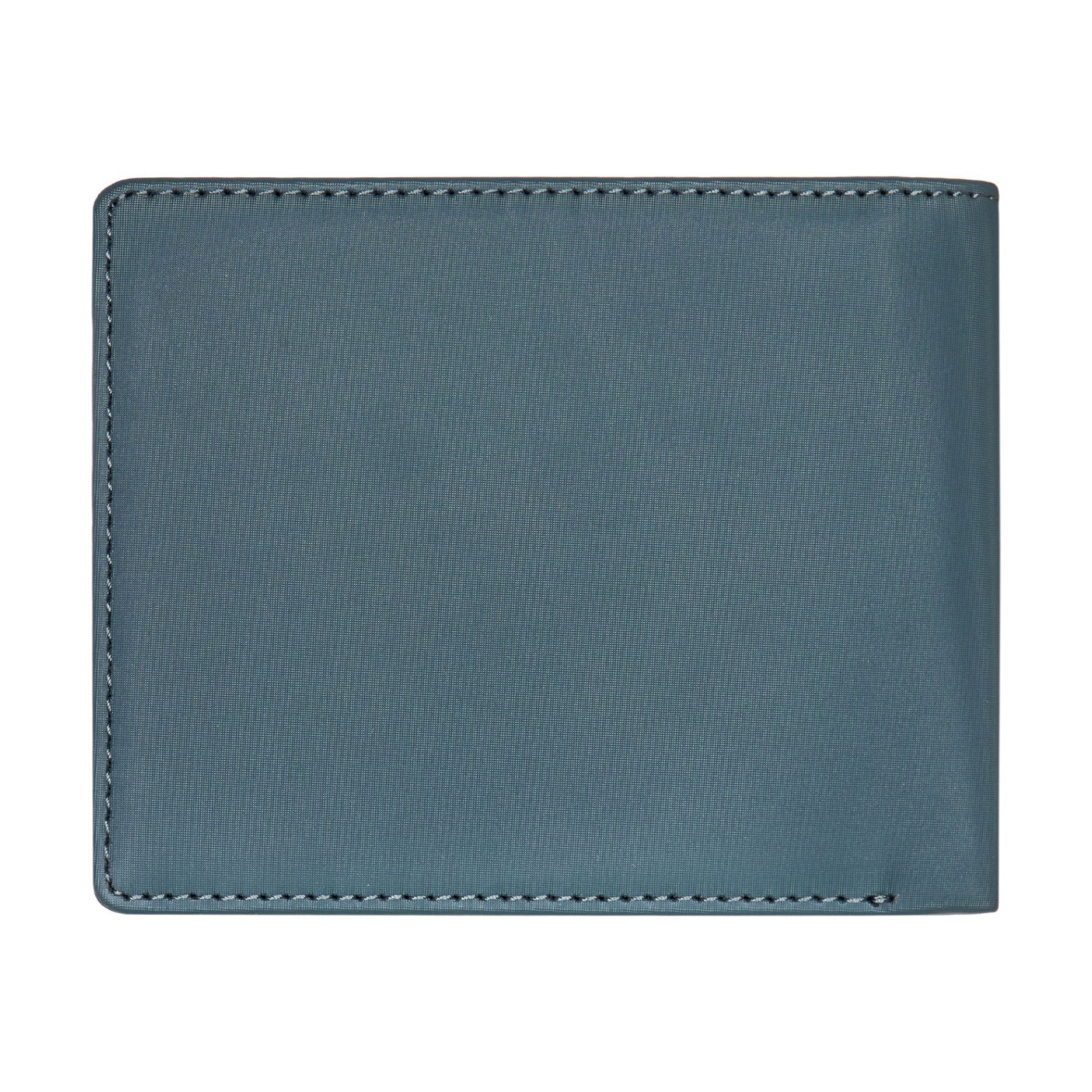 Carteira unissexo Element Double Icon Trifold em Ardoise. Foto da parte de trás.