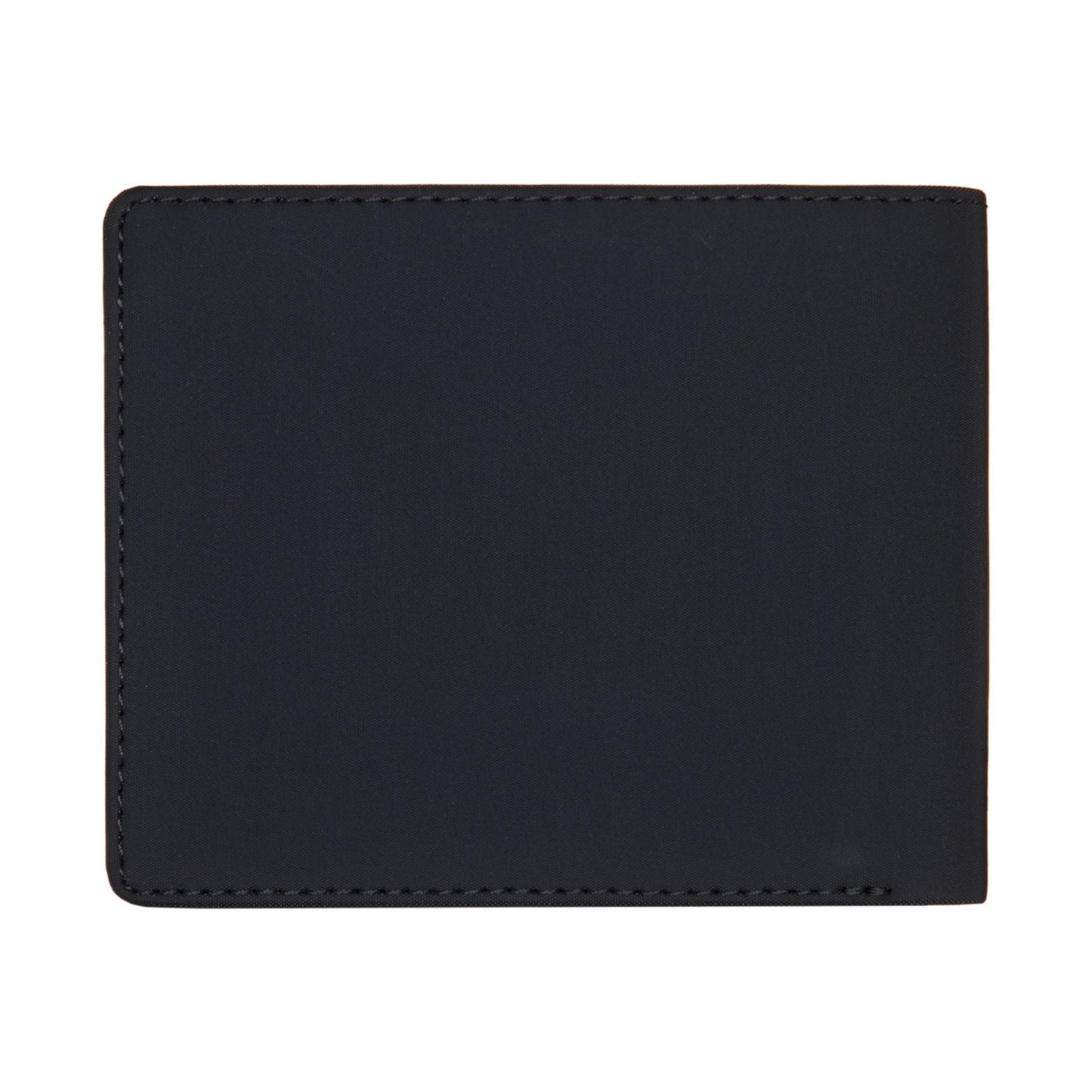 Carteira unissexo Element Double Icon Trifold em Flint Black. Foto da parte de trás.