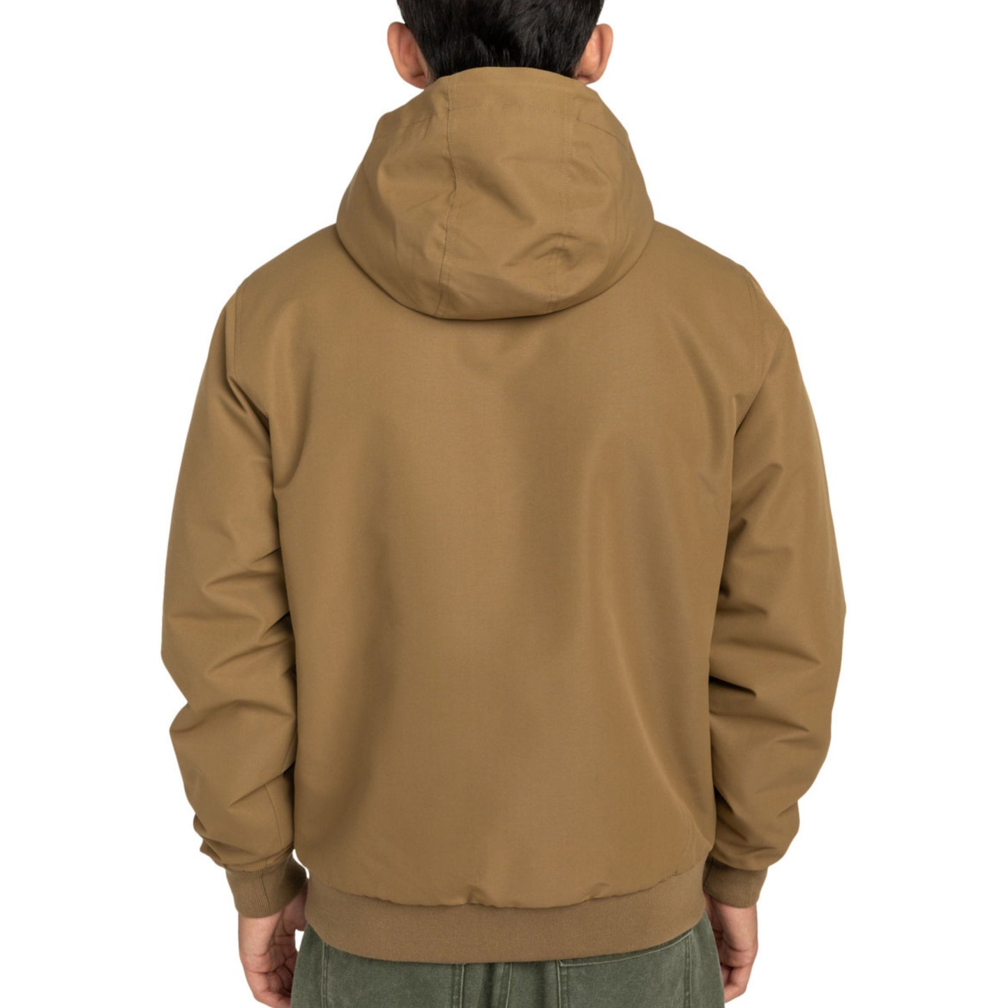 Casaco com carapuço para homem Element Dulcey em Kangaroo. Foto da parte de trás, vestido.