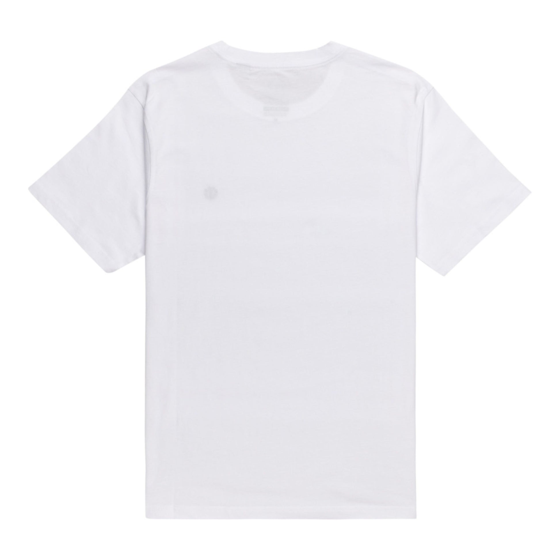 T-Shirt de manga curta para homem Element Icon Embroidery em Branco Optic. Foto da parte de trás.
