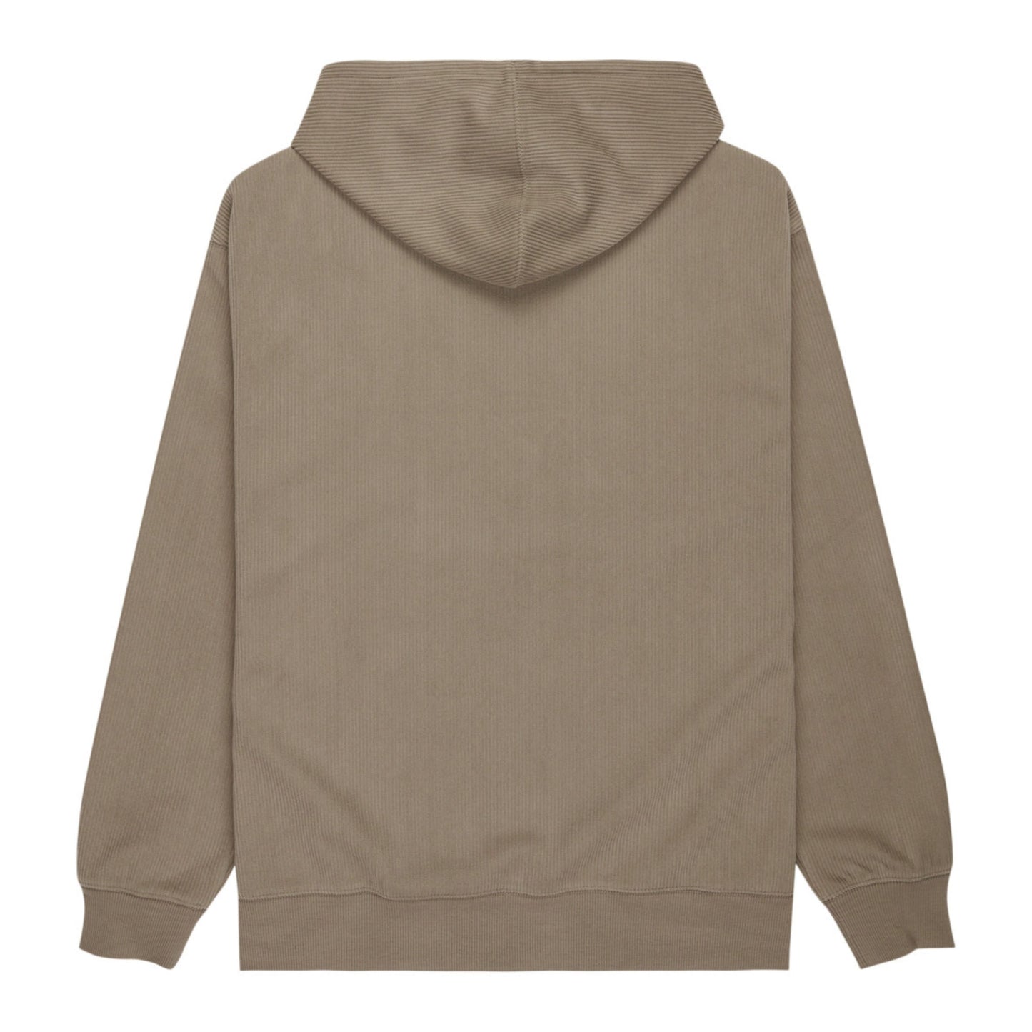 Sweat com carapuço para homem Element Serif Corduroy em Aluminum. Foto da parte de trás.