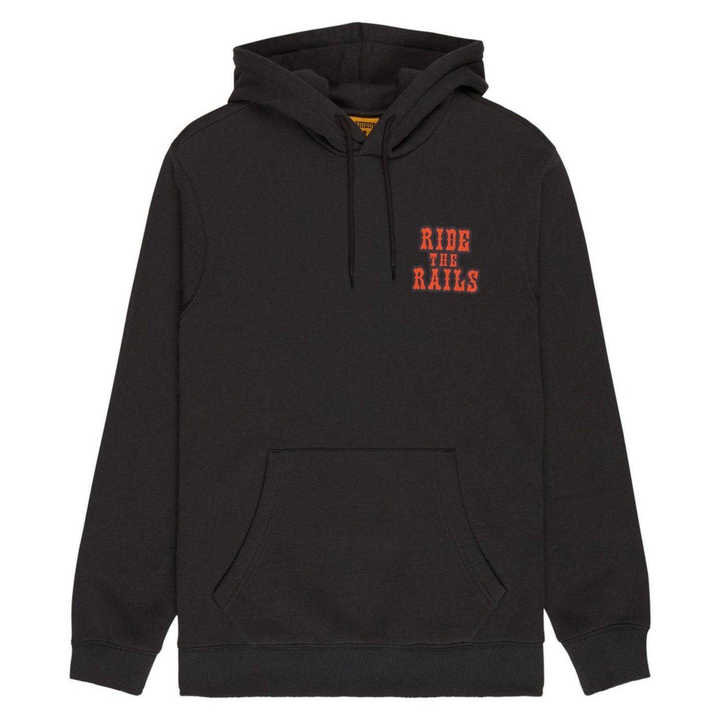 Sweat com carapuço para homem Element X Timber Guard Dogs em Off Black. Foto da parte da frente.