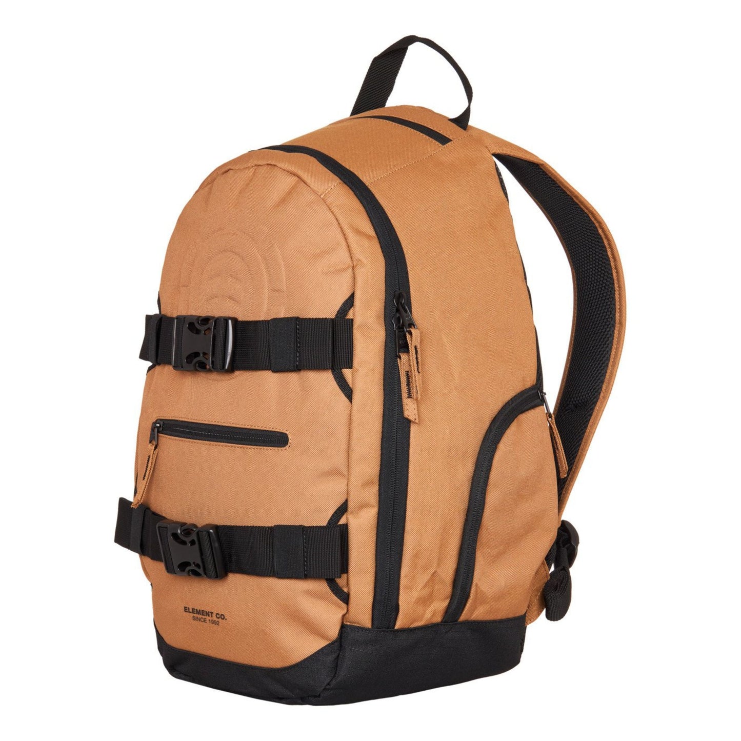 Mochila unissexo Element Mohave em Nuthatch. Foto da parte da frentea 3/4.