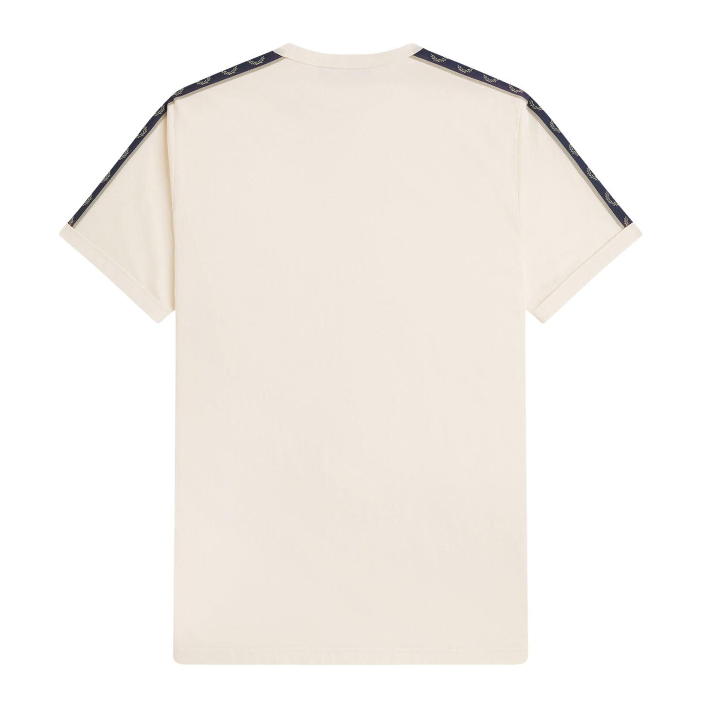 Fred Perry Contrast Tape Ringer T-Shirt Ecru
