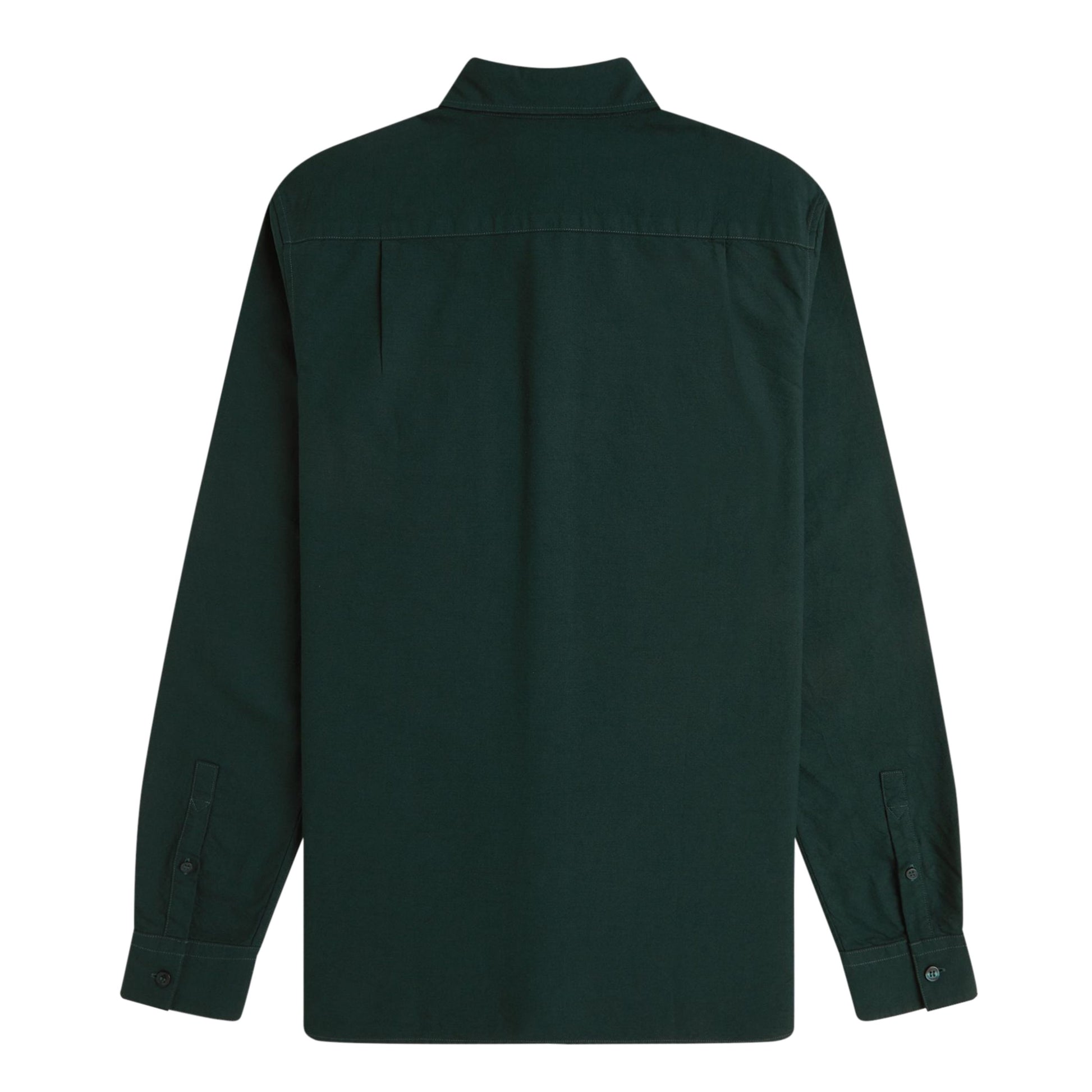 Camisa de manga comprida para homem Fred Perry Oxford em Grassroots. Foto da parte de trás.