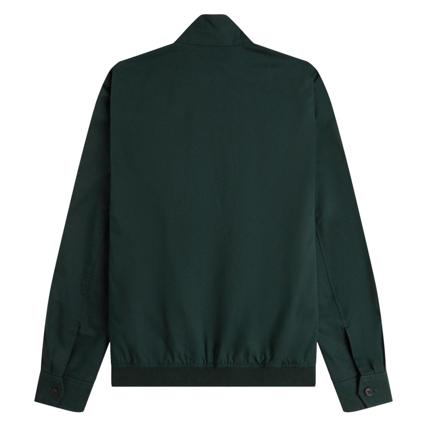 Casaco para homem Fred Perry Twill Harrington em Grassroots. Foto da parte de trás.