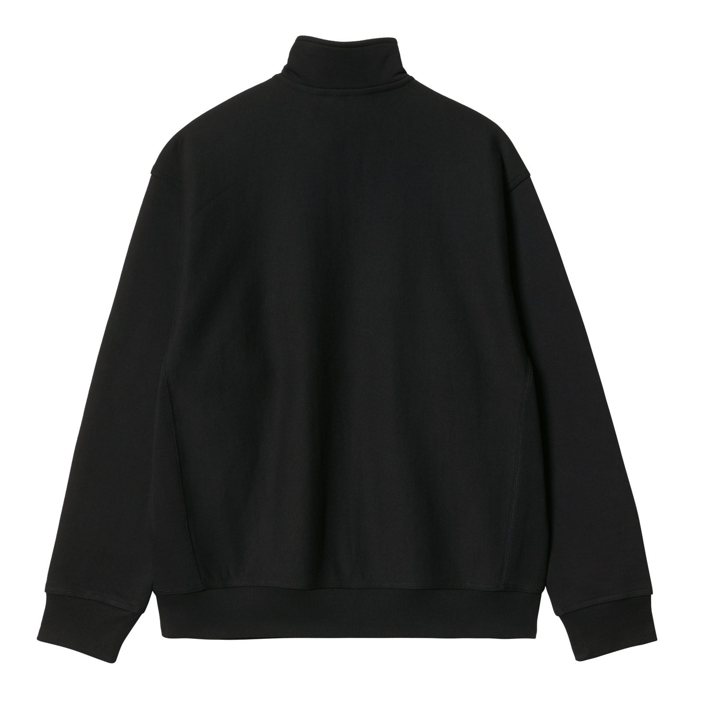 Carhartt WIP Half Zip American Script Sweat Black. Foto da parte de trás.