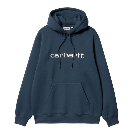 Carhartt WIP Hooded Carhartt Sweat Squid/Salt