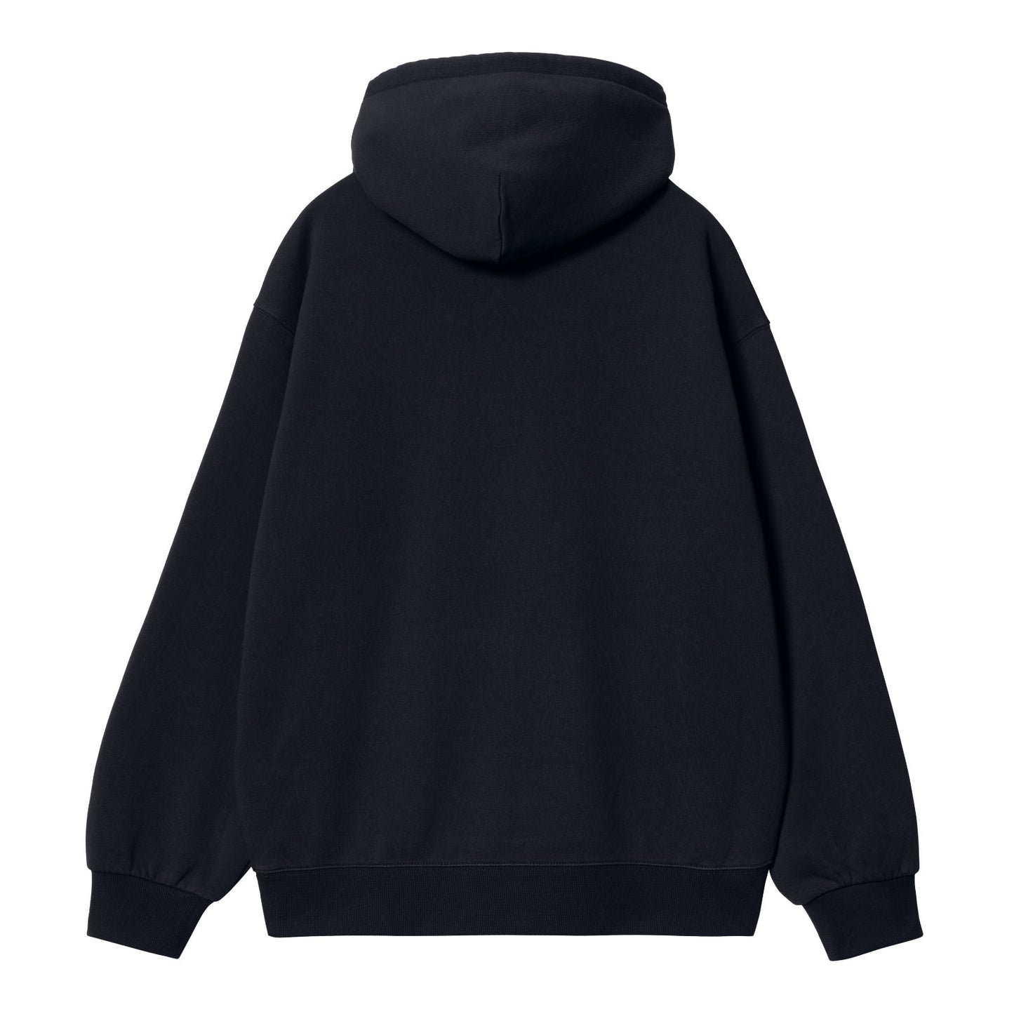 Carhartt WIP Hooded Heart Patch Sweat Dark Navy. Foto da parte de trás.