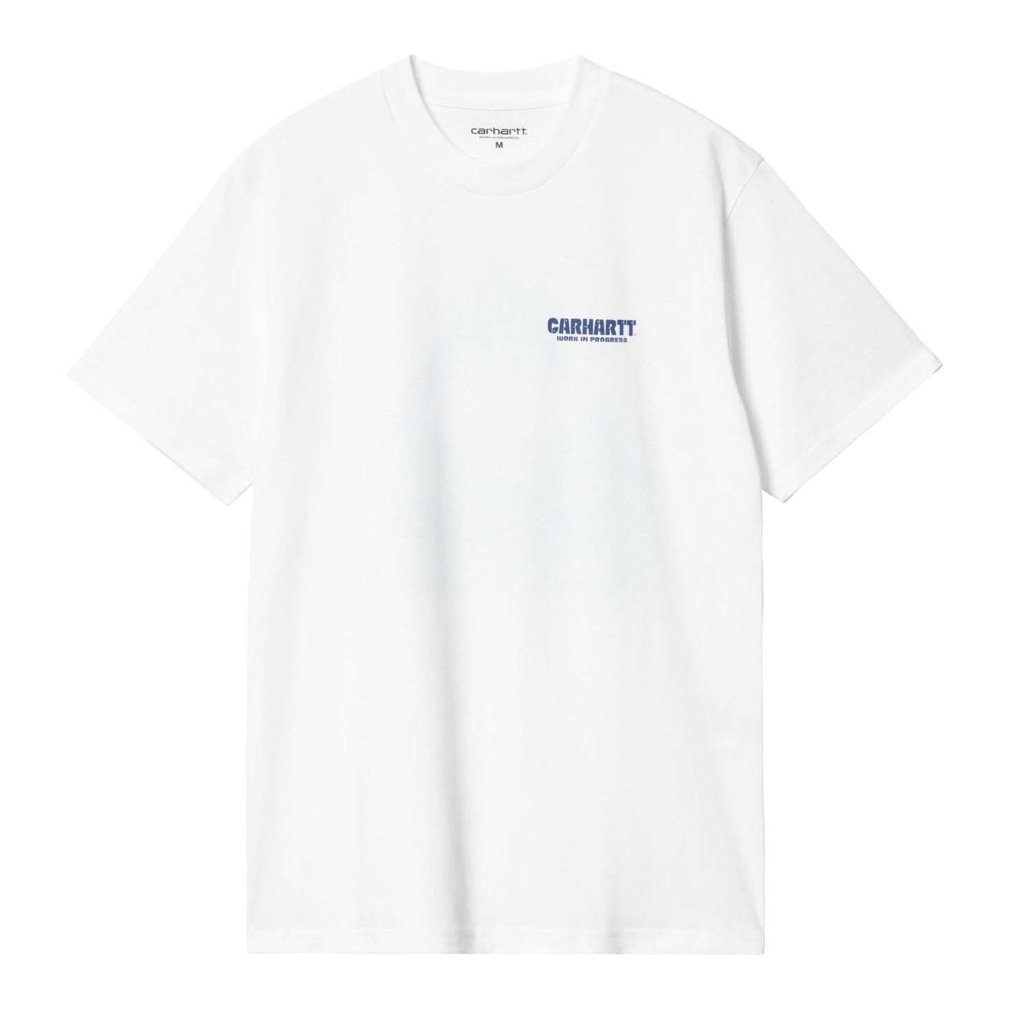 Carhartt WIP Trade Short Sleeve T-Shirt White. Foto da parte da frente.