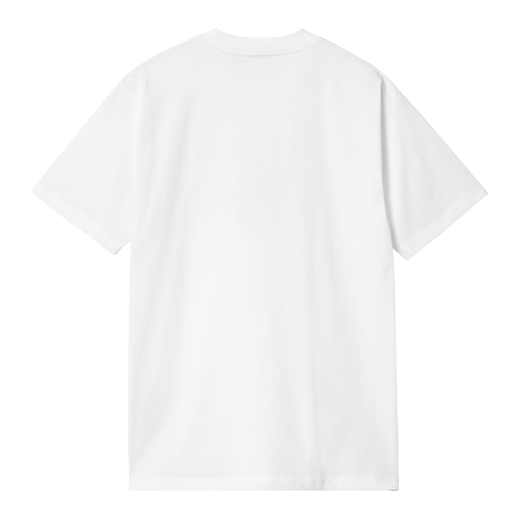 Carhartt WIP Noodle Short Sleeve T-Shirt White. Foto da parte de trás.