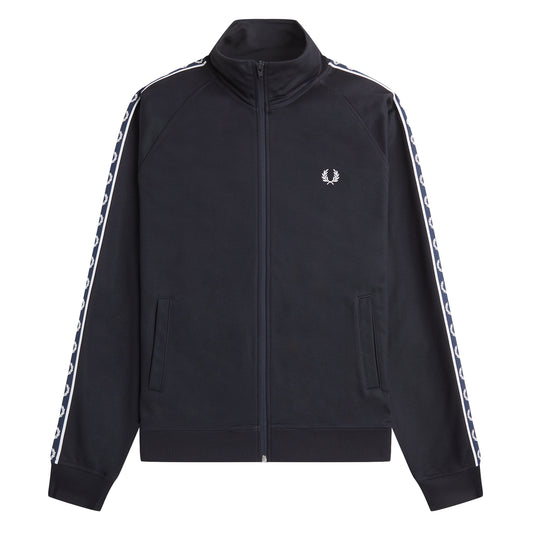 Fred Perry Contrast Tape Track Jacket Navy/Navy