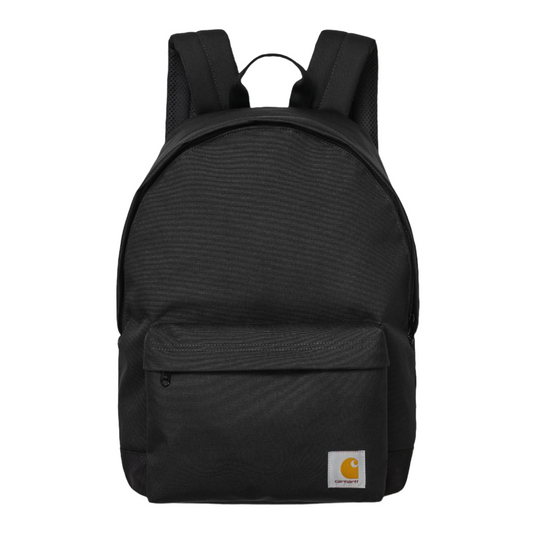 Carhartt WIP Jake Backpack Black. Foto da parte da frente.