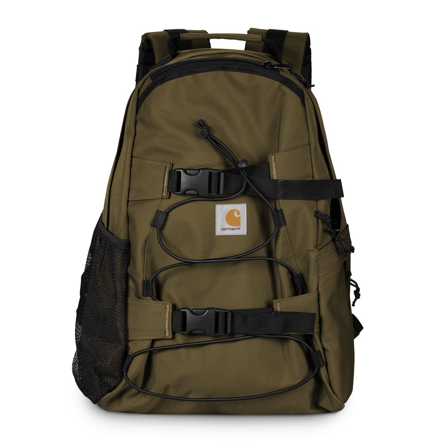 Carhartt WIP Kickflip Backpack Highland. Foto da parte da frente.