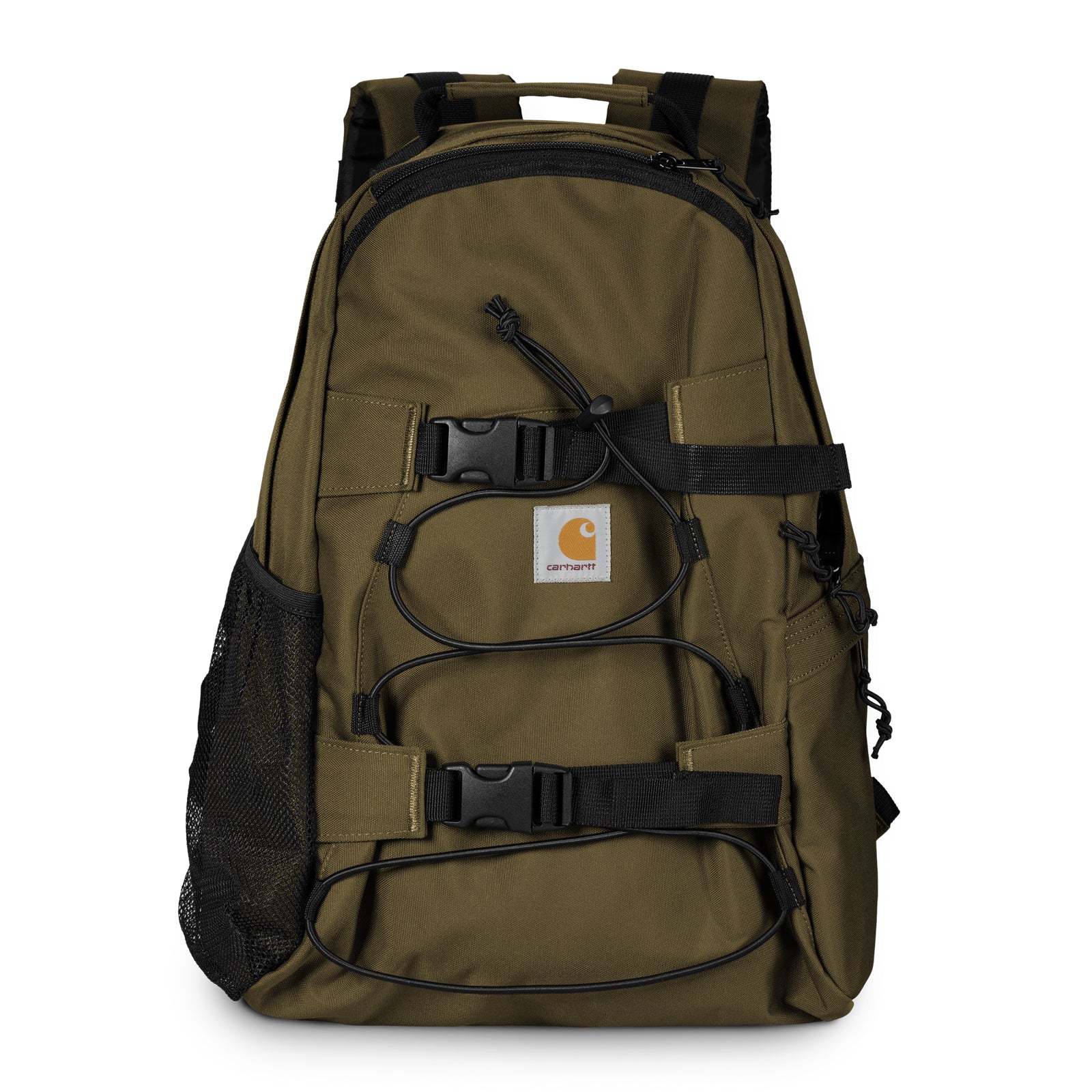 Carhartt WIP Kickflip Backpack Highland. Foto da parte da frente.