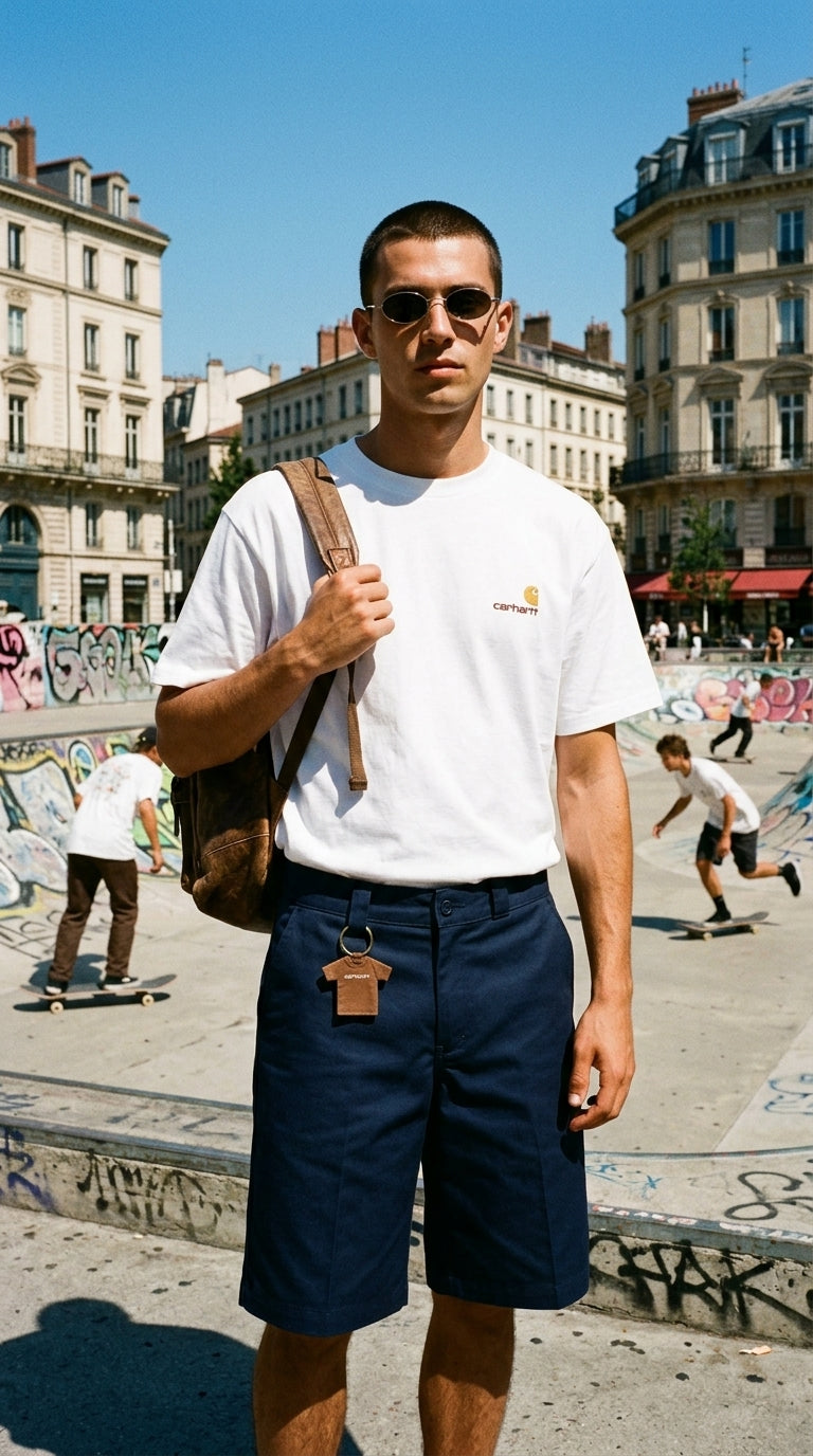 Sugestão para 3ª semana de Setembro 2026 com produtos da Dickies e da Carhartt WIP.