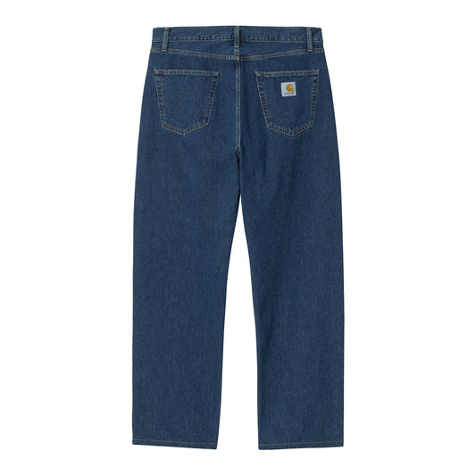 Carhartt WIP Landon Pant Blue Stone Washed. Foto da parte de trás.