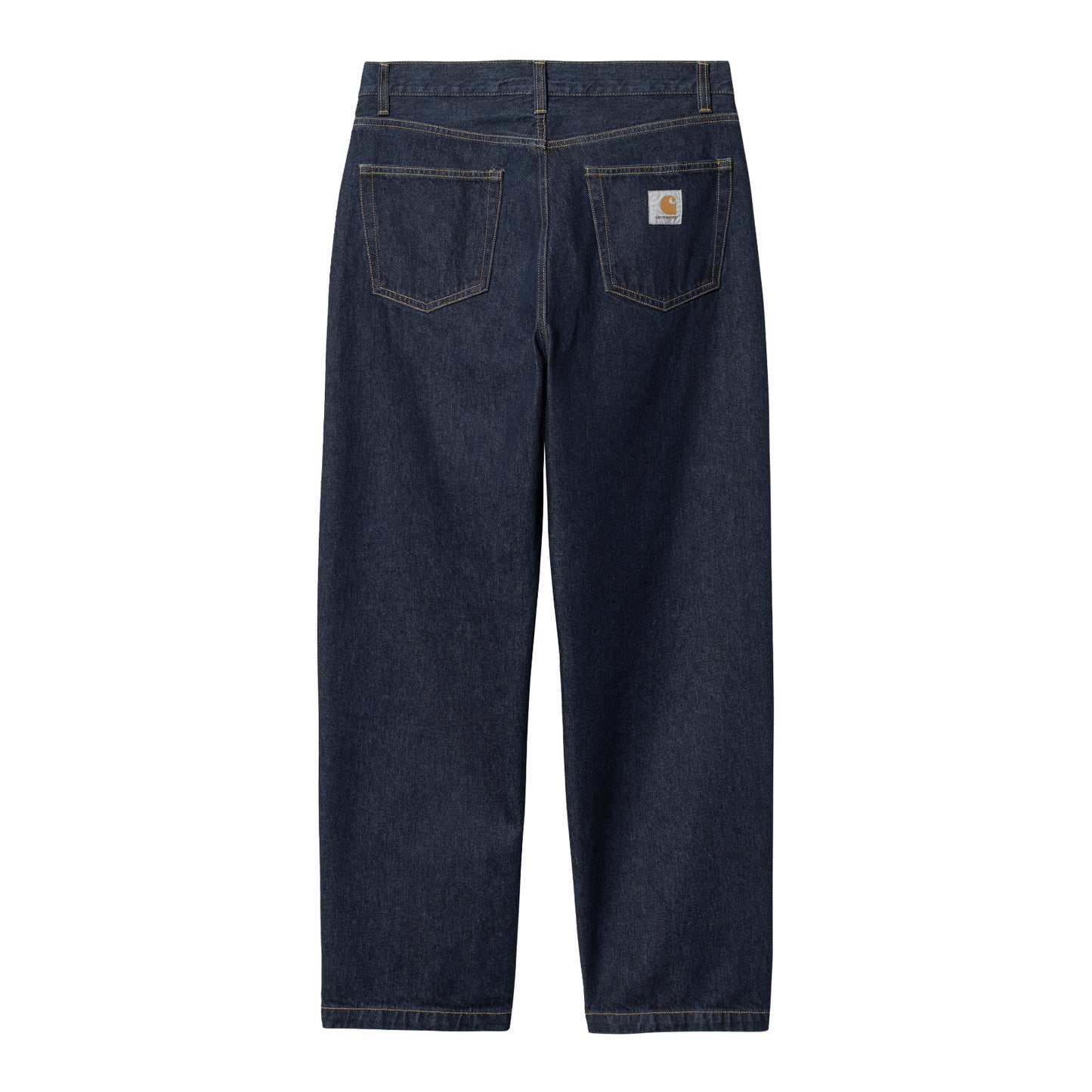 Carhartt WIP Landon Pant Blue Rinsed. Foto da parte de trás.