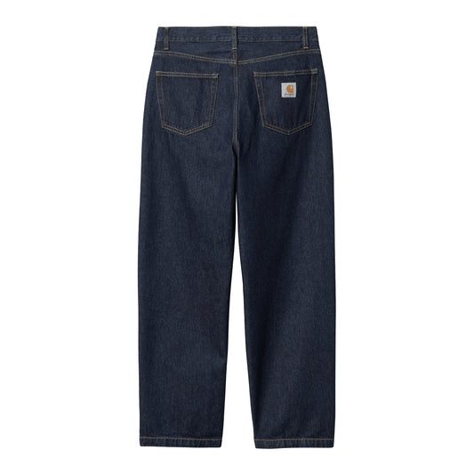 Carhartt WIP Landon Pant Blue Rinsed. Foto da parte de trás.