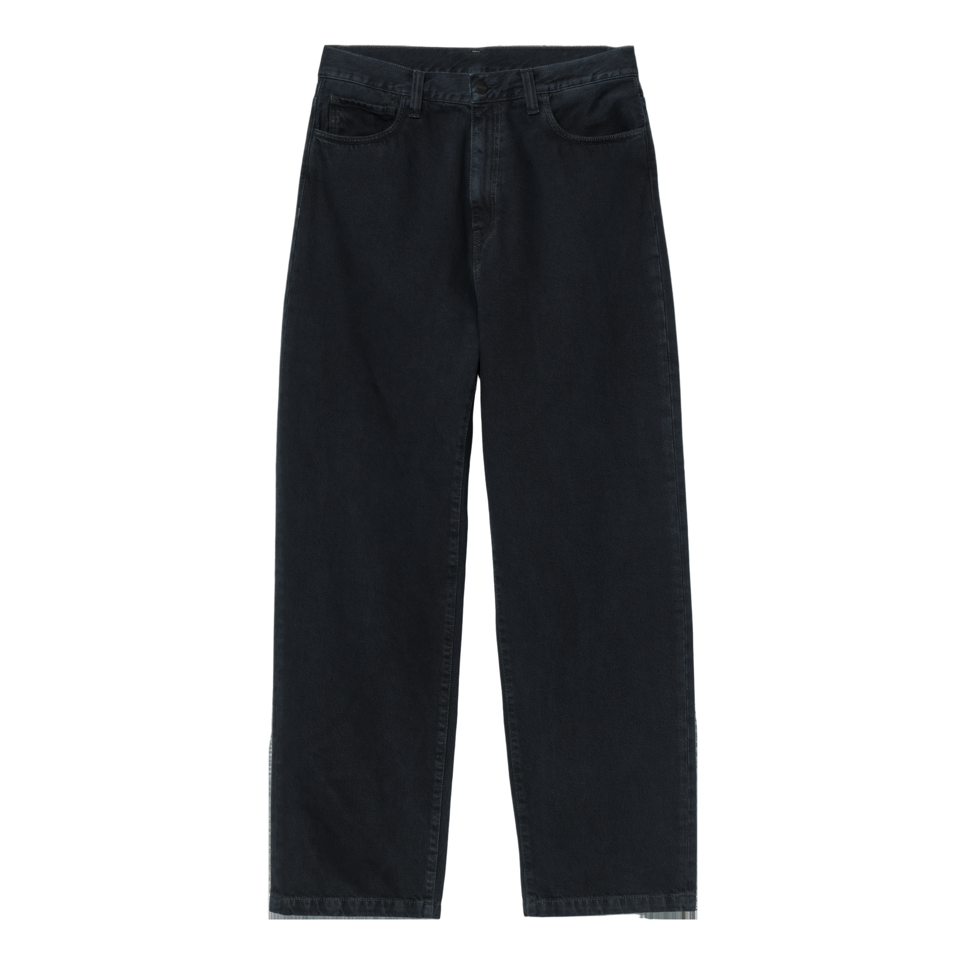 Calça de ganga para homem Carhartt WIP Landon em Azul Midnight Wash. Foto da parte da frente.