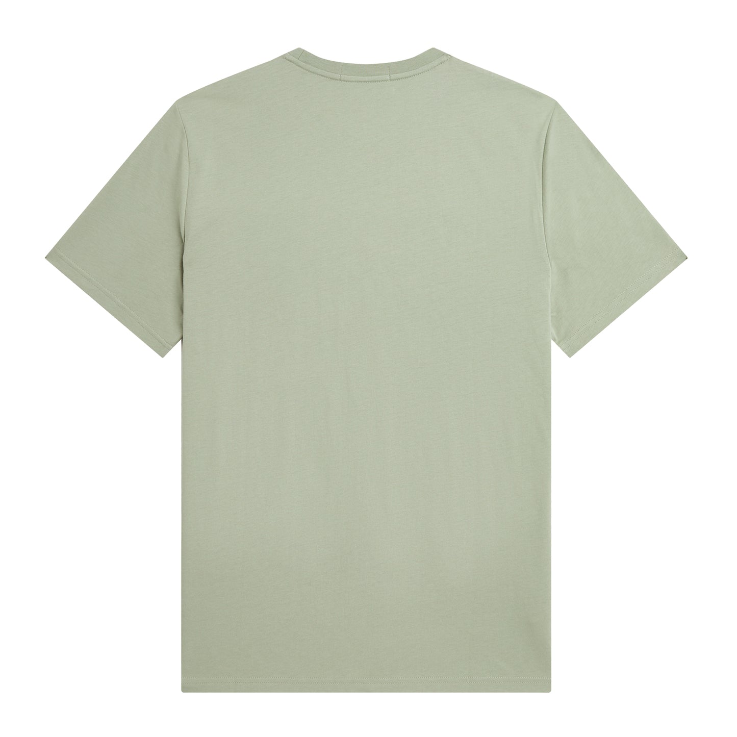 Fred Perry Circle Branding T-Shirt Seagrass. Foto da parte de trás.