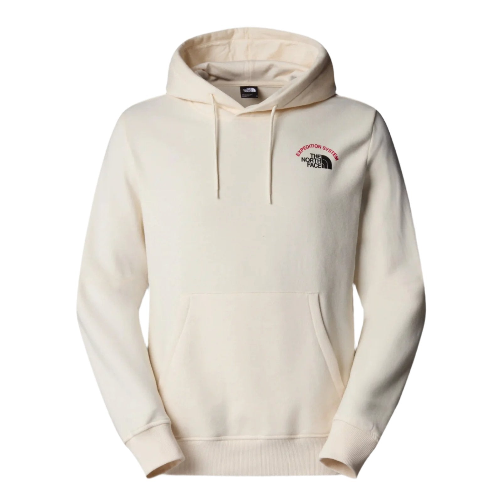 The North Face Hoodie Expedition System Graphic Sweat White Dune. Foto da parte da frente.