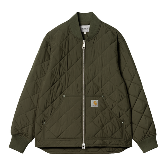 Carhartt WIP Myton Liner Office Green. Foto da parte da frente.