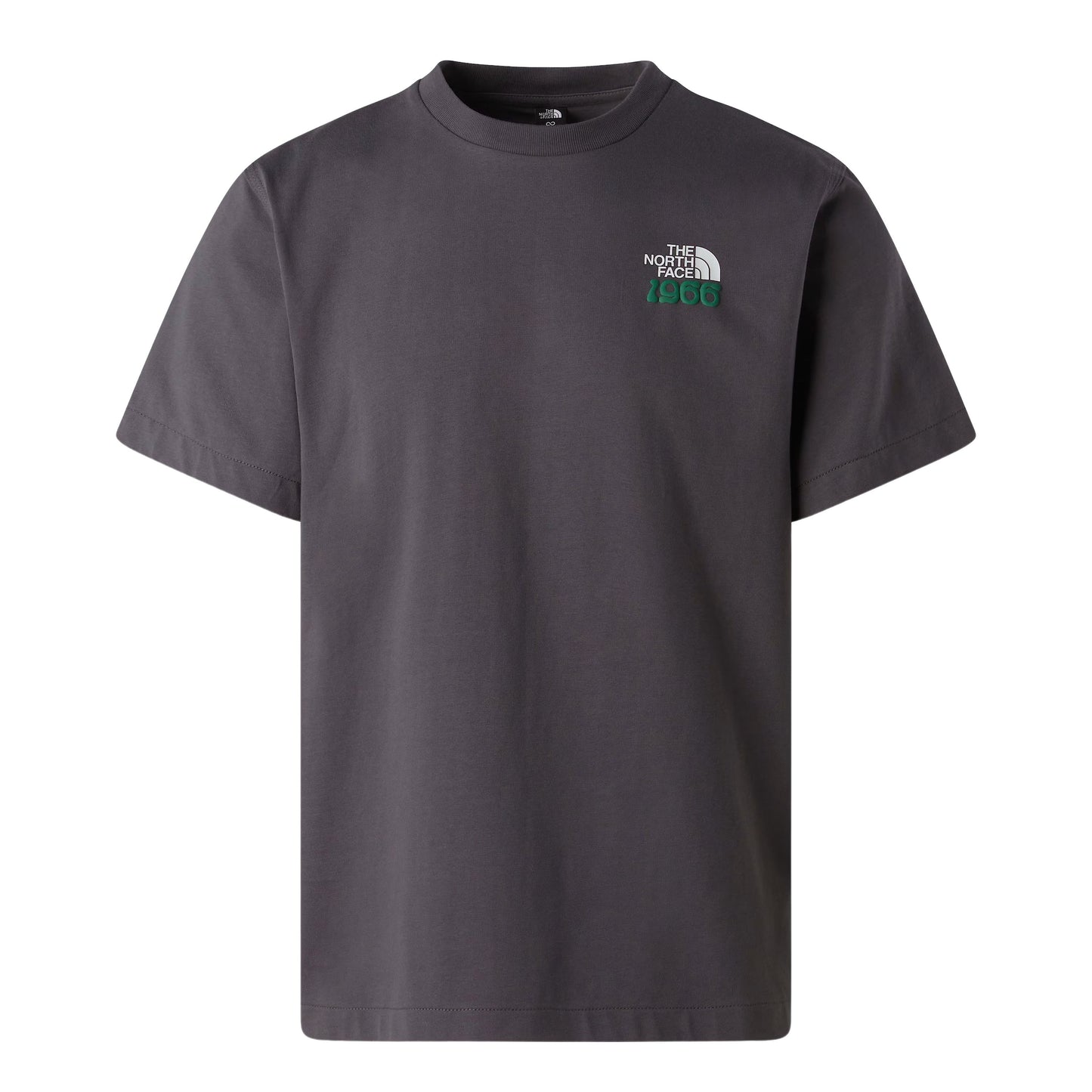 T-Shirt de manga curta para homem The North Face 1966 Motion Relaxed Graphic em Cinza Transcendent. Foto da parte da frente.