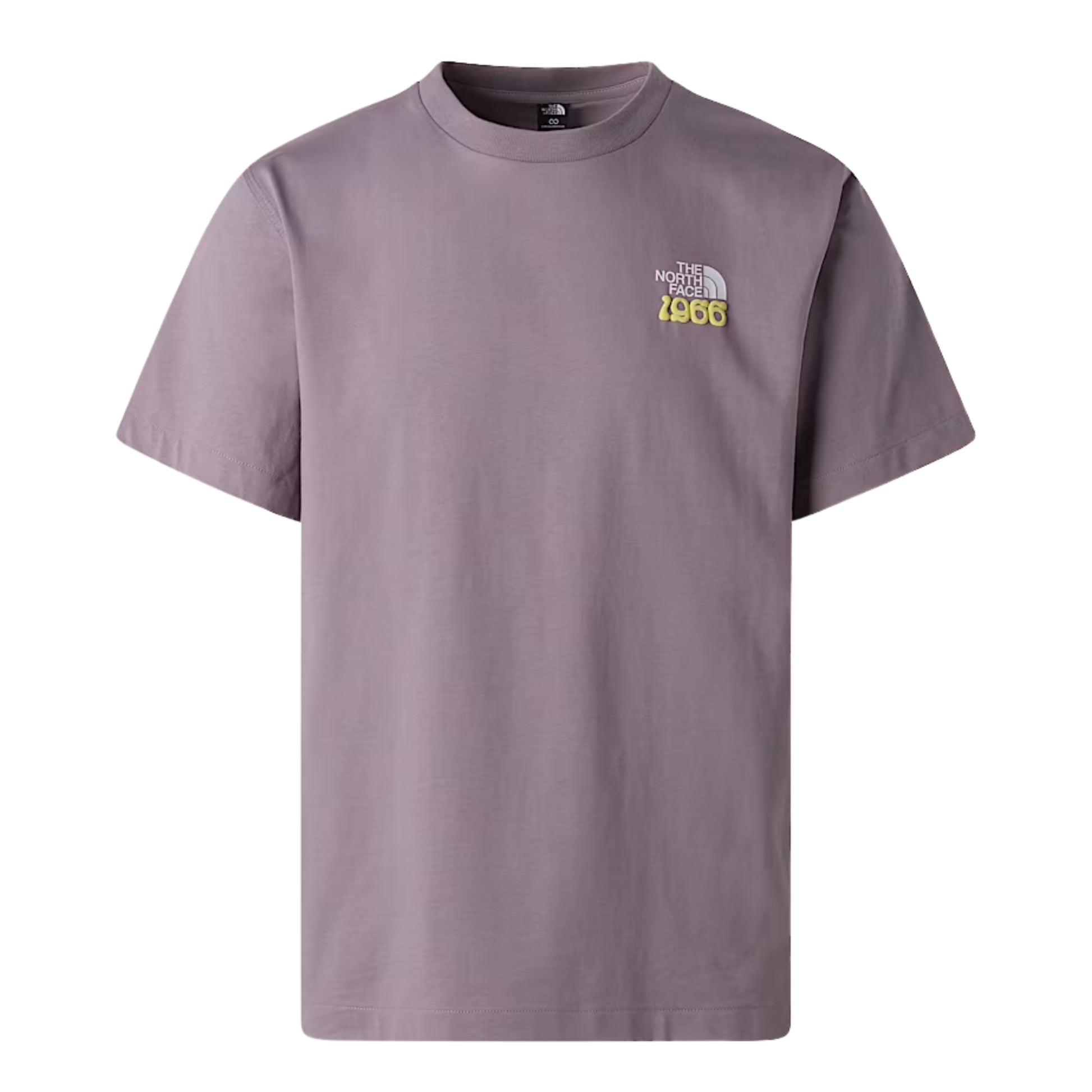 T-Shirt de manga curta para homem The North Face 1966 Motion Relaxed Graphic em Cinza Transcendent. Foto da parte da frente.