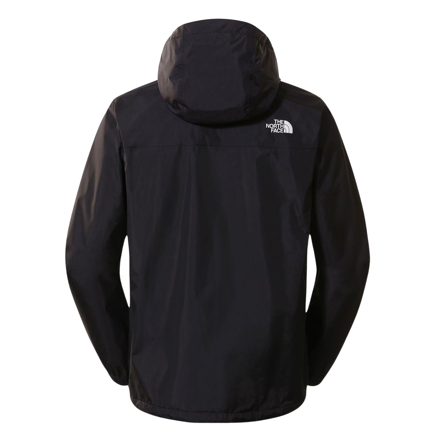 Casaco para homem The North Face Antora em Preto TNF. Foto da parte de trás.