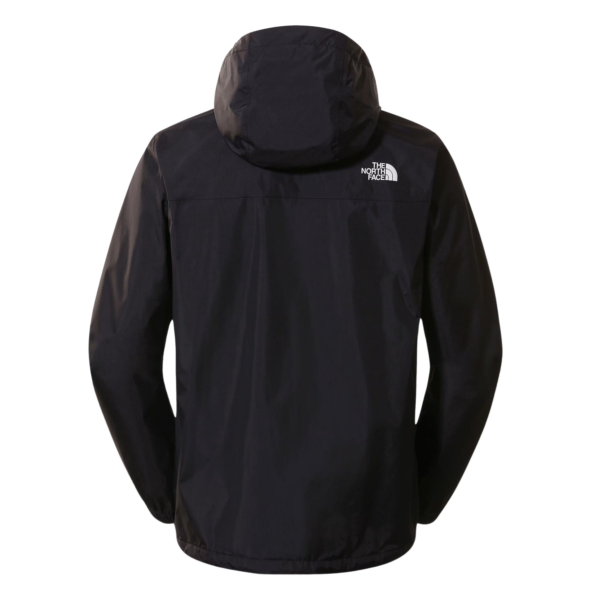 Casaco para homem The North Face Antora em Preto TNF. Foto da parte de trás.