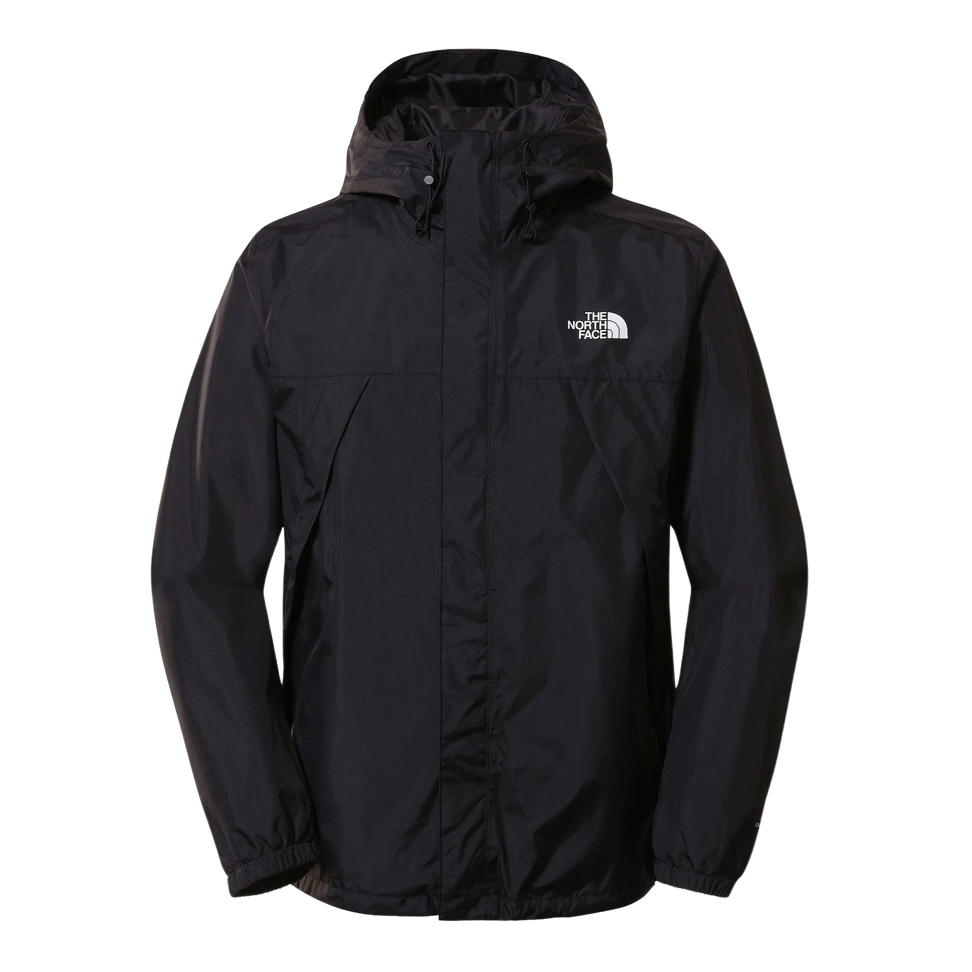 Casaco para homem The North Face Antora em Preto TNF. Foto da parte da frente.