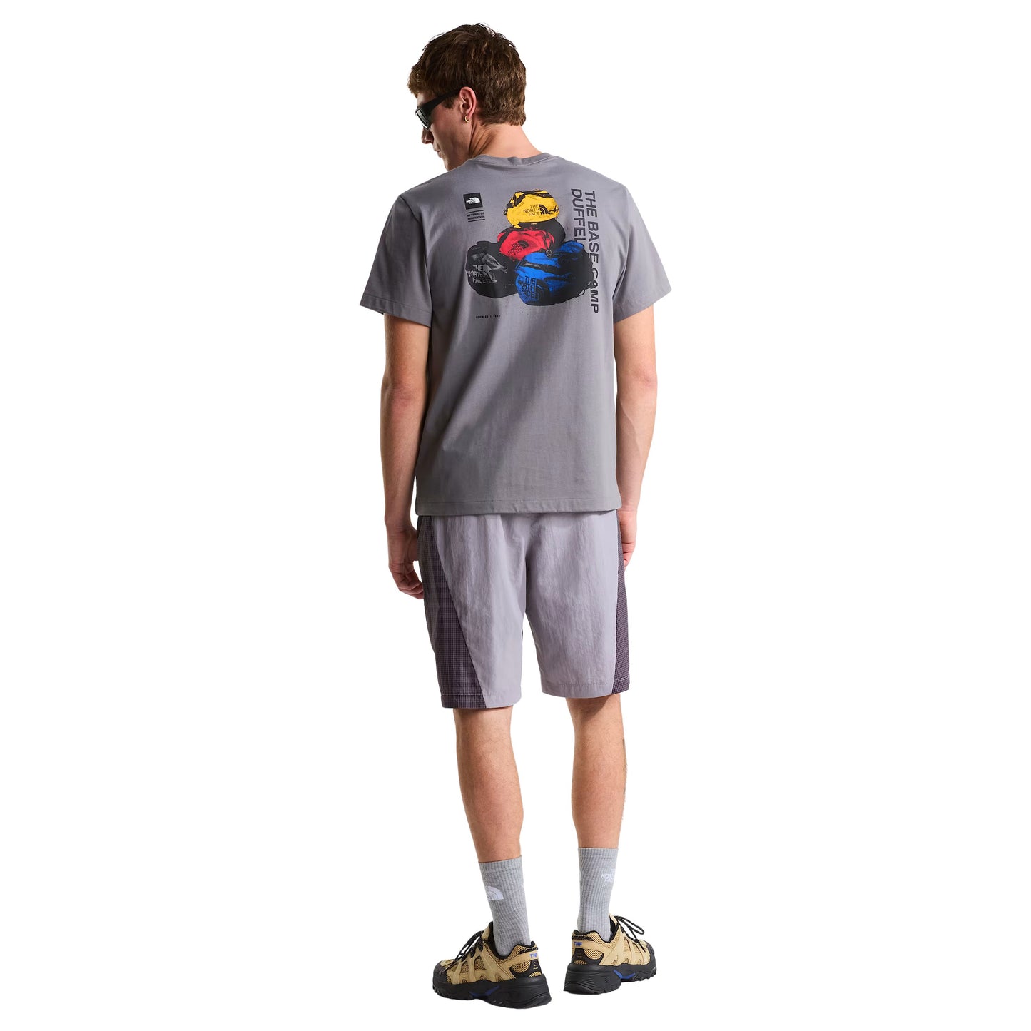 The North Face Men's BCD Celebration Relaxed Short Sleeve T-Shirt in Smoked Pearl