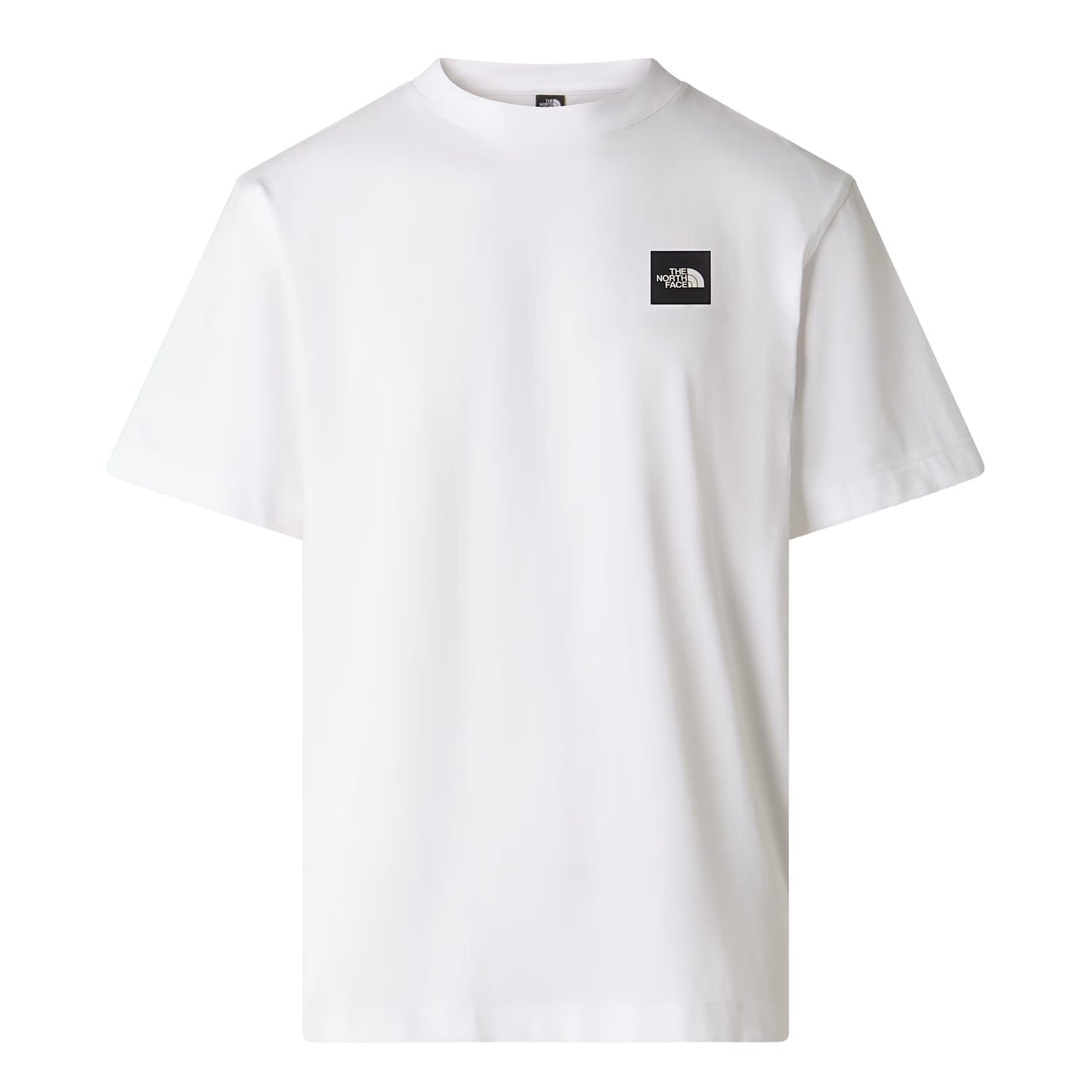 T-Shirt de manga curta para homem The North Face Expedition Photo Relaxed em Branco TNF. Foto da parte da frente.