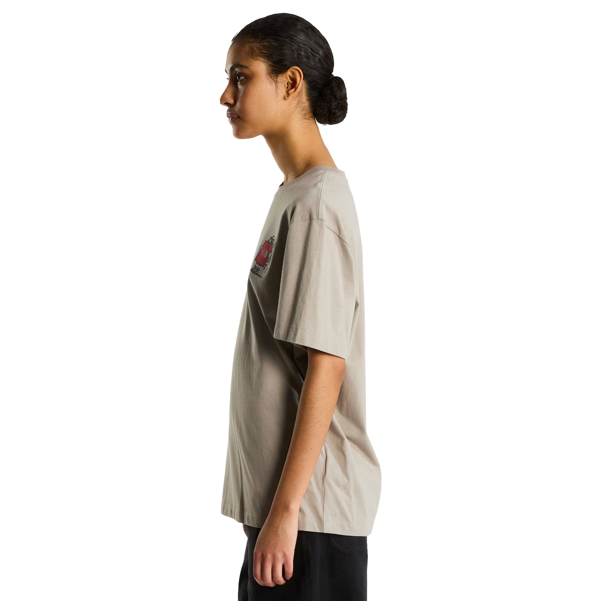 The North Face Unisex Gear Up Get Out Relaxed S/S T-shirt Graphic Stone Slab