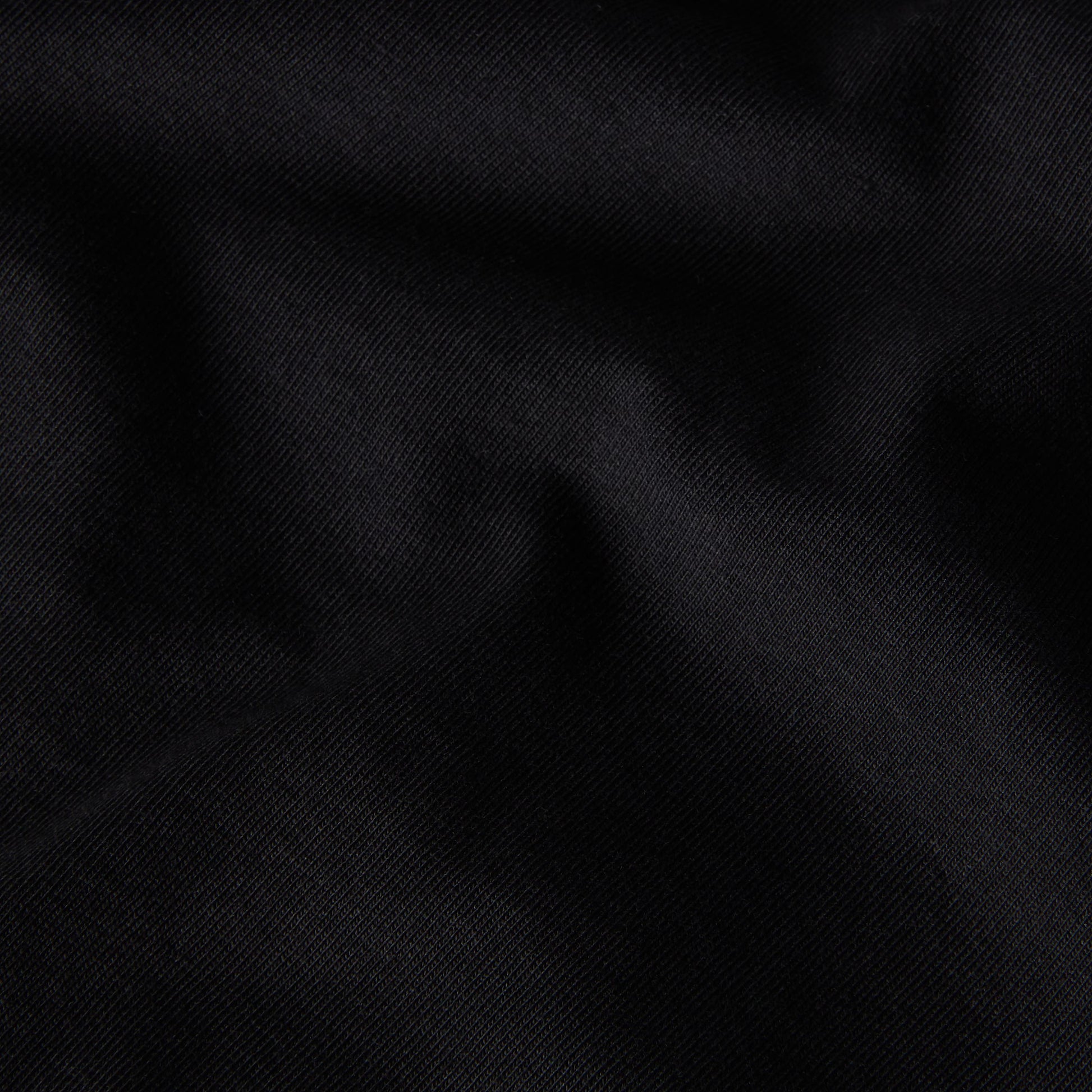 T-Shirt de manga curta para homem The North Face Liquid Box NSE Oversize em Preto TNF. Foto de detalhe do tecido.