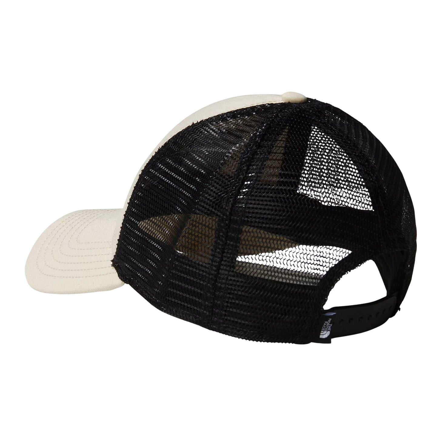 Boné unissexo The North Face Mudder Trucker em Gravel. Foto da parte de trás.