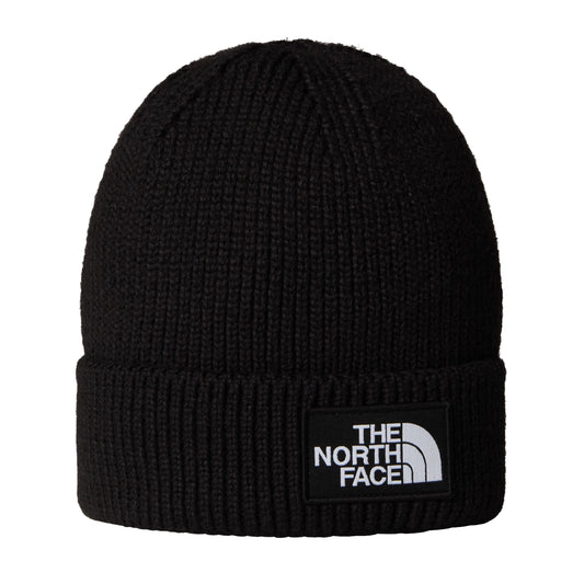 Gorro unissexo The North Face TNF Logo Box Cuffed em Preto