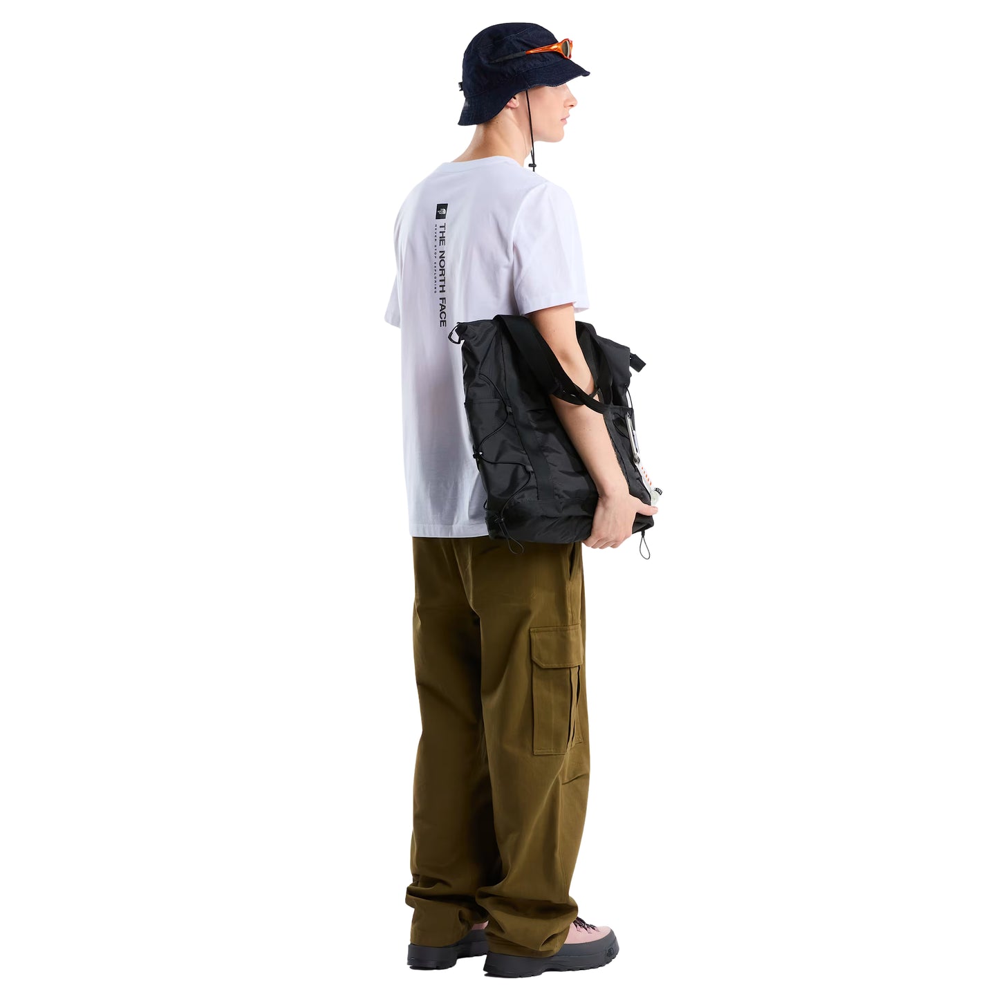 T-Shirt de manga curta para homem The North Face Vertical Regular em TNF White