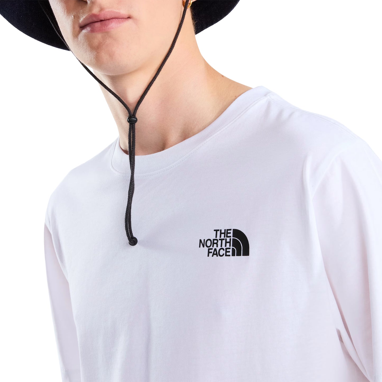 T-Shirt de manga curta para homem The North Face Vertical Regular em TNF White