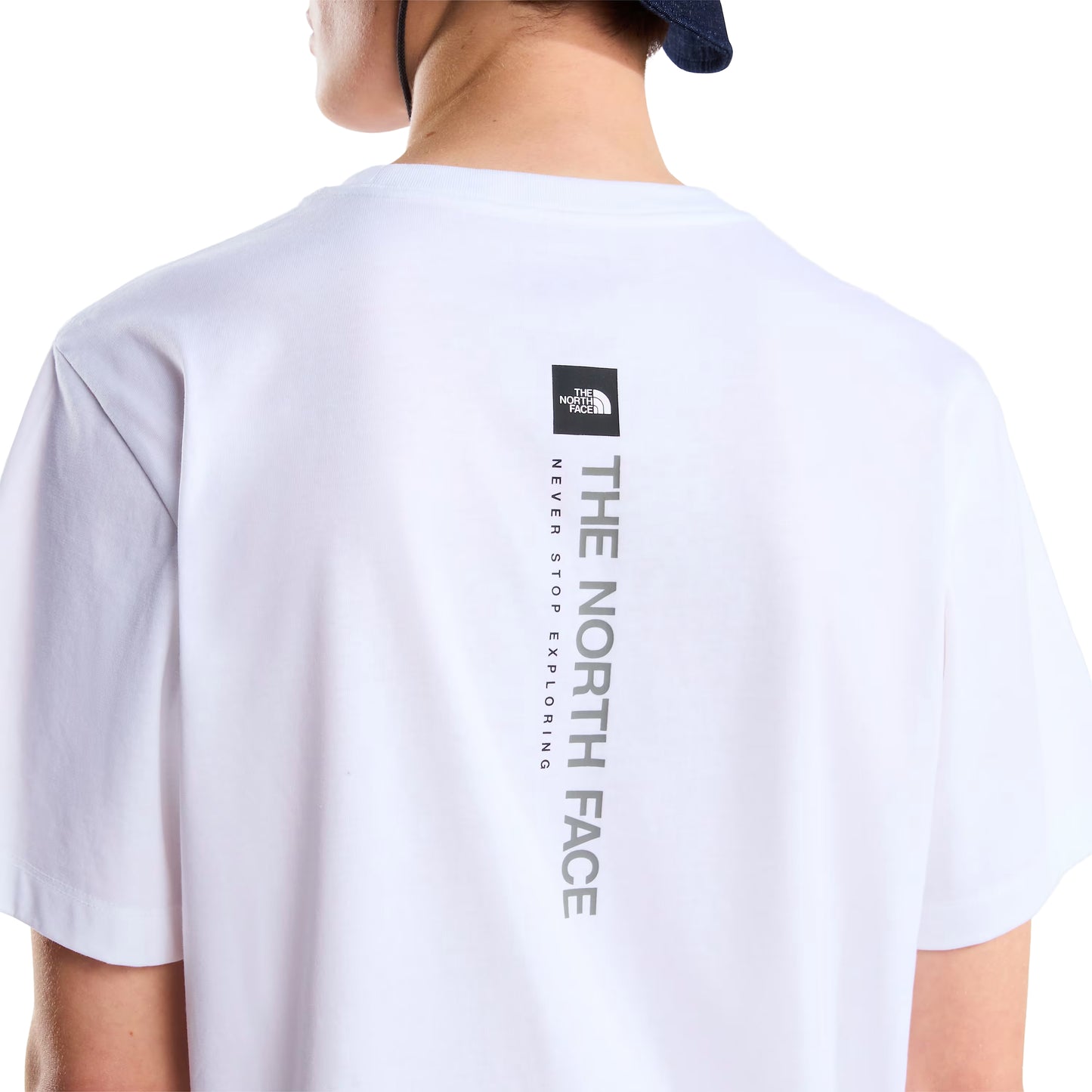T-Shirt de manga curta para homem The North Face Vertical Regular em TNF White