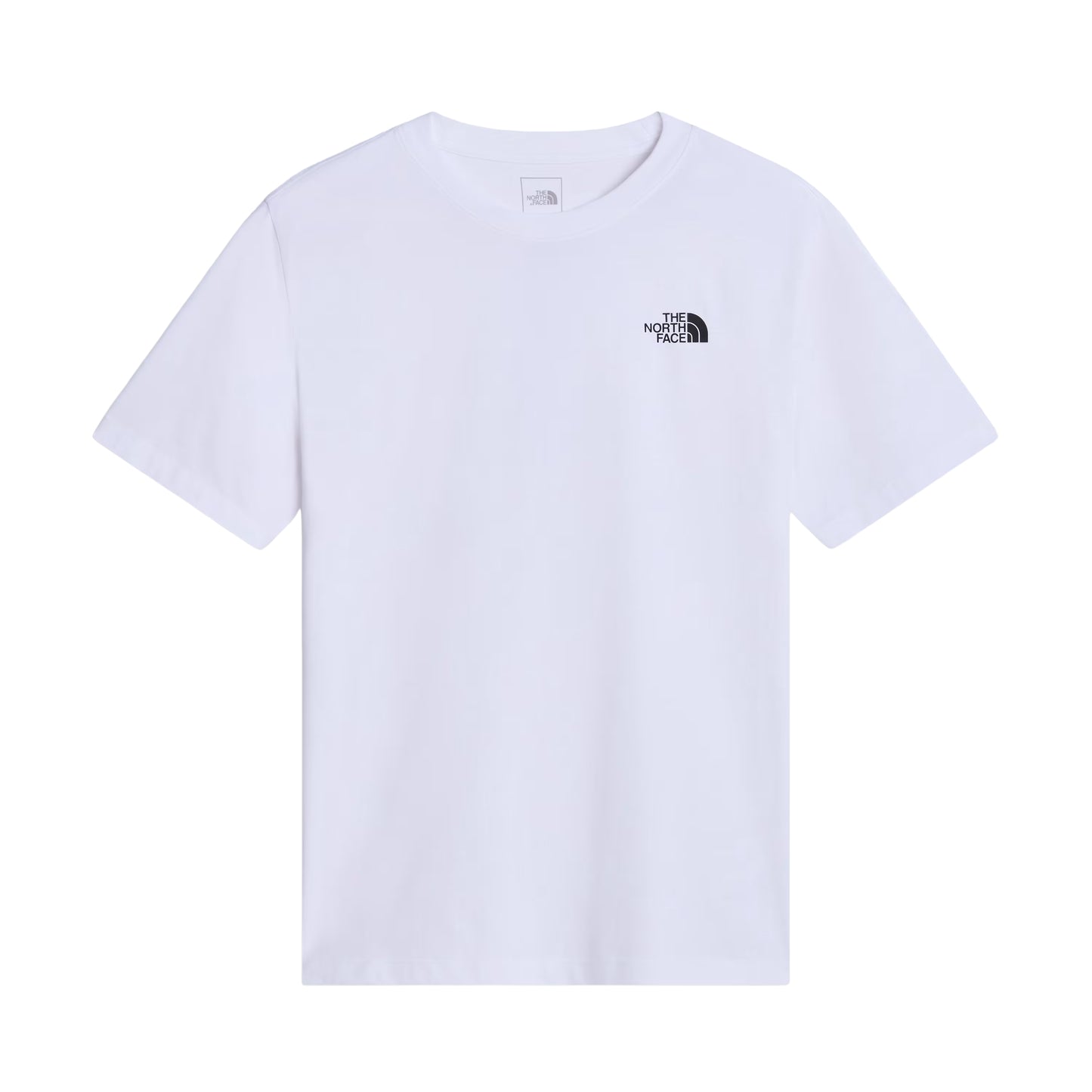 T-Shirt de manga curta para homem The North Face Vertical Regular em TNF White