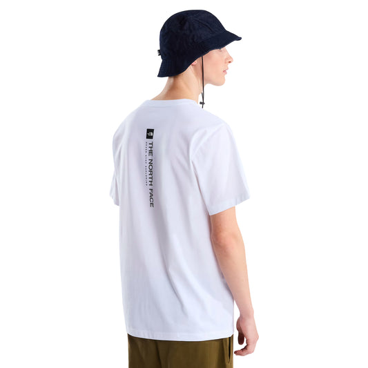T-Shirt de manga curta para homem The North Face Vertical Regular em TNF White