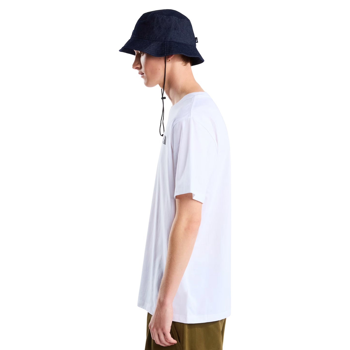 T-Shirt de manga curta para homem The North Face Vertical Regular em TNF White