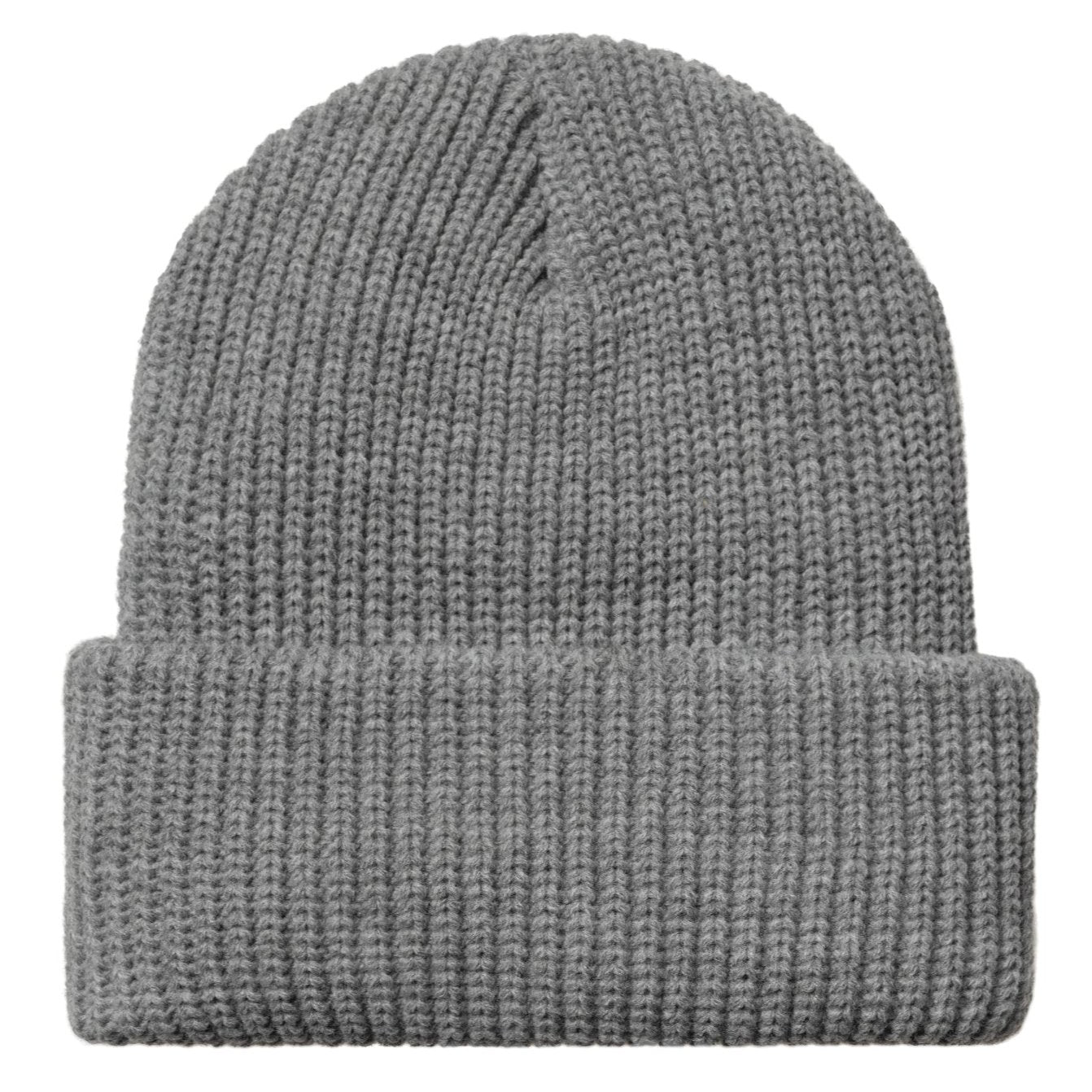 Carhartt WIP OG Heart Train Beanie Grey Heather. Foto da parte de trás.