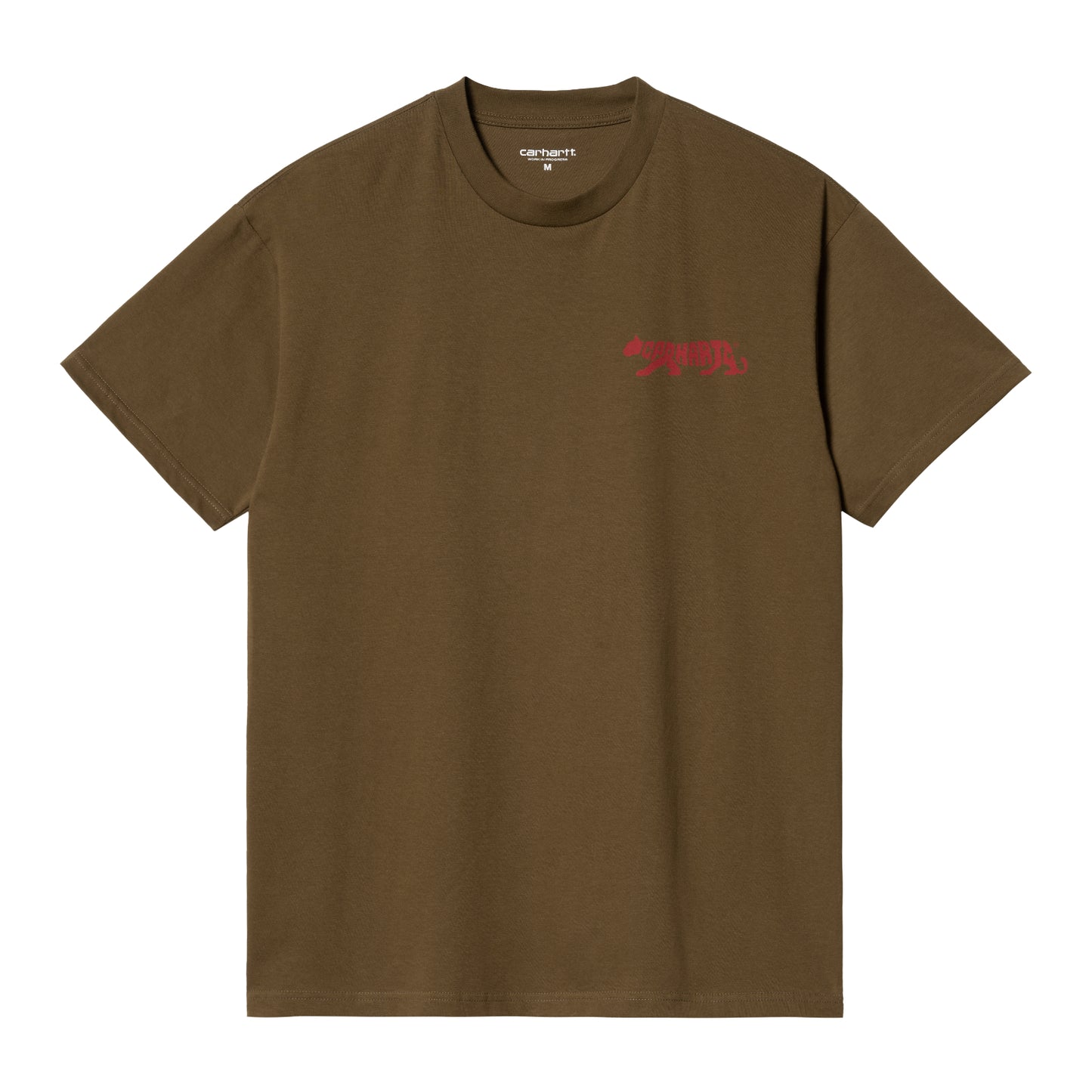 Carhartt WIP Rocky T-Shirt Lumber. Foto da parte da frente.