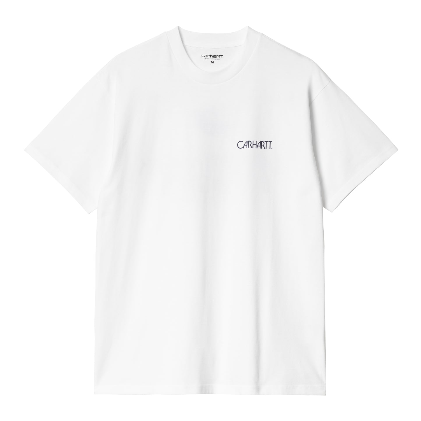 Carhartt WIP Soil T-Shirt White. Foto da parte da frente.